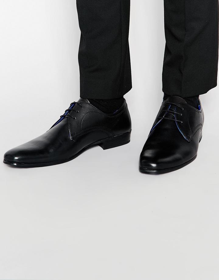 Red Tape Lace Up Smart Shoes - Black