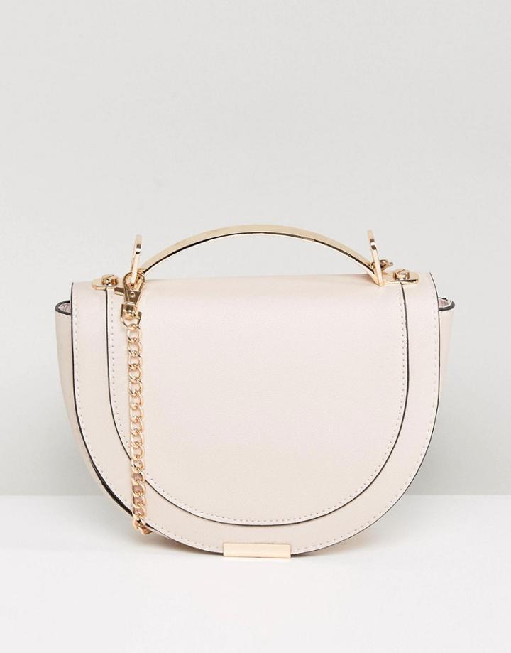 New Look Circle Cross Body Bag - Pink