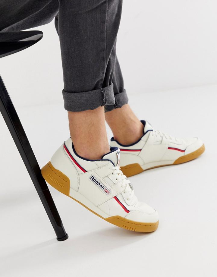 Reebok Workout Plus Mu Sneakers In White
