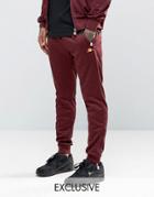 Ellesse Joggers With Zips - Red