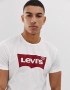 Levi's T-shirt Batwing Logo In White