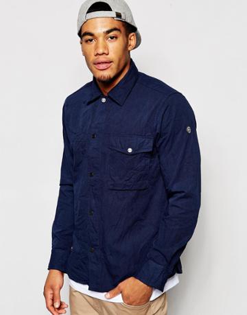 Marshall Artist Field Shirt - Navy