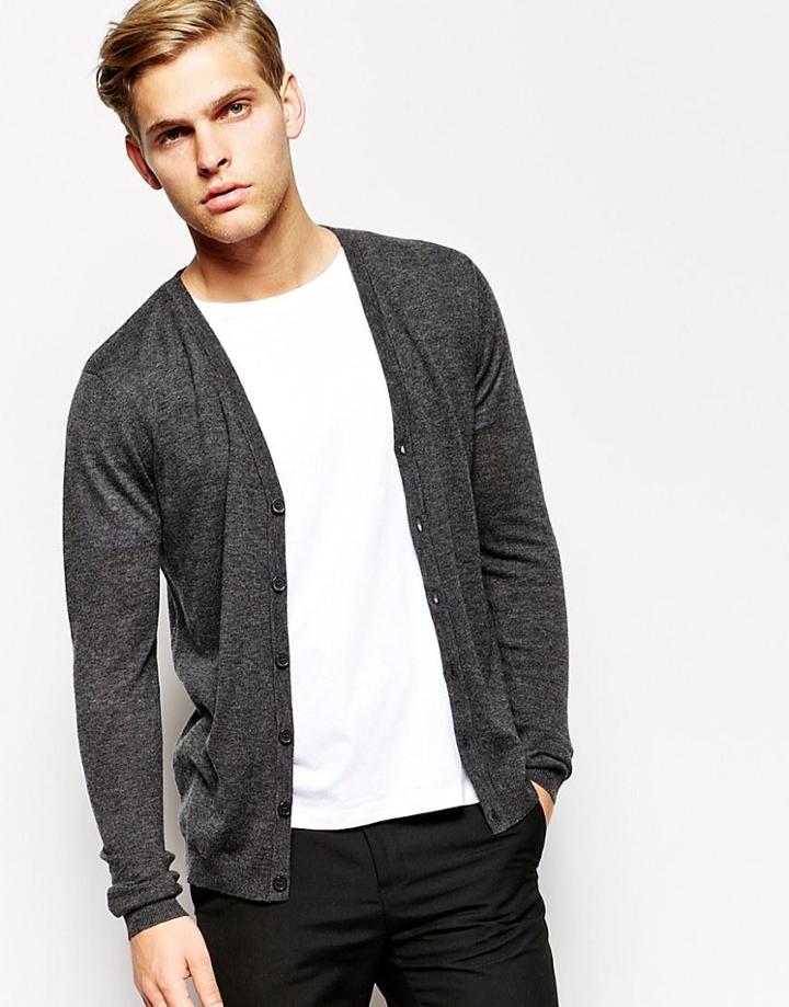 Asos Merino Cardigan