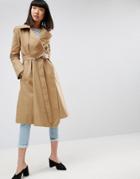 Asos Structured Trench - Stone