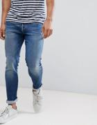 Selected Homme Stretch Slim Fit Jeans Made In Italy - Blue