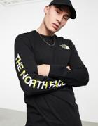The North Face Co-ordinates Long Sleeve T-shirt In Black
