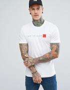 The North Face T-shirt With Never Stop Exploring Logo In White - White
