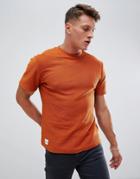 Native Youth Short Sleeve Sweatshirt - Orange