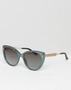 Gucci Cat Eye Sunglasses - Blue