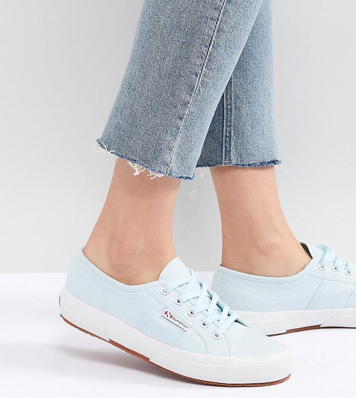 Superga 2750 Canvas Sneakers In Blue - Blue