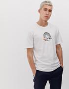 Volcom Ozzy Rainbow T-shirt With Chest Print In White - White