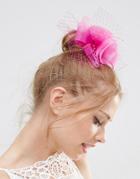Asos Occasion Flower Hair Fascinator - Pink