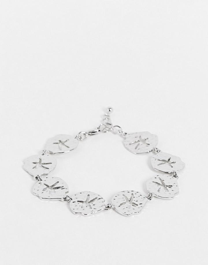 Designb Multi Coin Bracelet In Silver