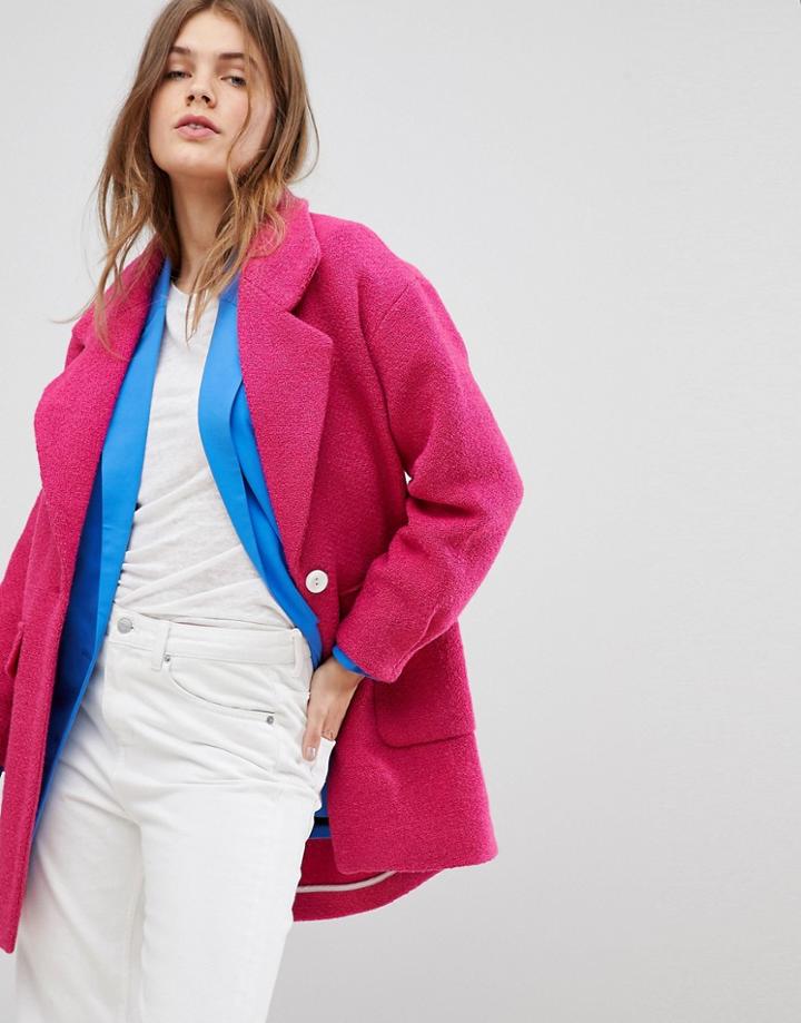 Esprit Tailored Coat - Pink