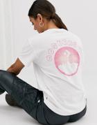 Converse White Space Print T-shirt