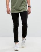 Loyalty And Faith Manor Skinny Fit Jeans In Black - Black