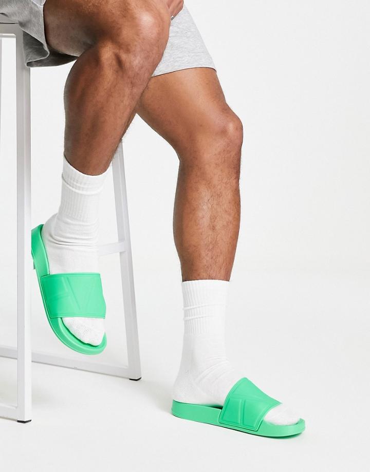 Asos Design Slides In Green