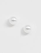 Pieces Faux Pearl Stud Earring-gold