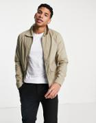 Selected Homme Smart Jacket In Organic Cotton Beige - Part Of A Set-neutral