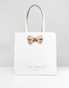 Ted Baker Large Icon Bow Bag - White
