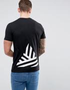 Friend Or Faux Hales Back Print T-shirt - Black