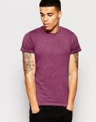 Antioch Muscle T-shirt In Oil Wash - Red