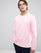 Carhartt Wip Flamingo Script Long Sleeve T-shirt - Pink