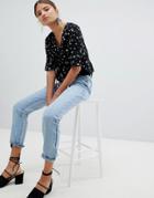 Missguided Mom Jeans - Blue