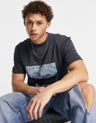 River Island Regular Fit Arizona T-shirt In Gray