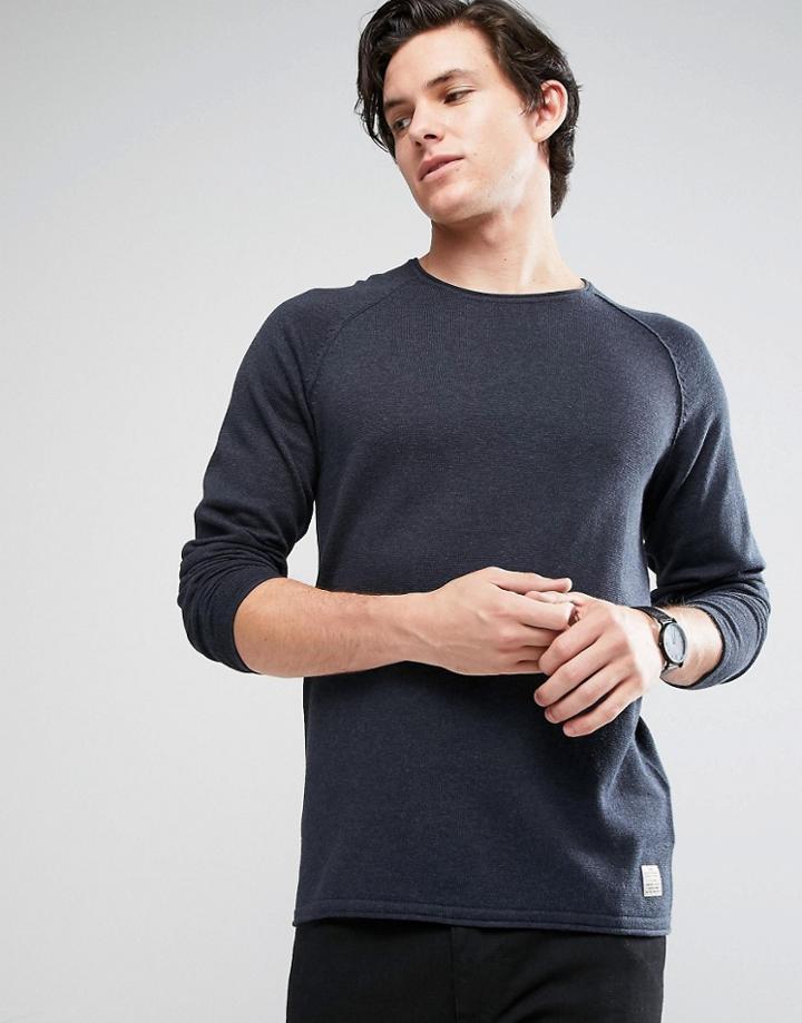 Jack & Jones Vintage Raglan Sweater - Black