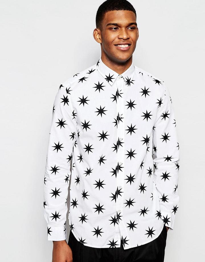 Love Moschino Star Shirt - White