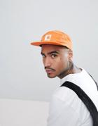 Carhartt Wip 6 Panel Frame Cap In Orange - Orange