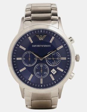 Emporio Armani Watch With Stainless Steel Strap Ar2448 - Silver