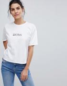 Asos T-shirt With Extra Print - White