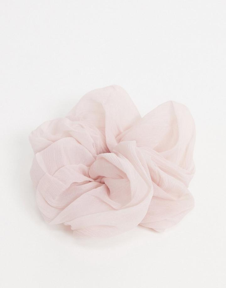 Kitsch Dinner Scrunchie - Blush-no Color