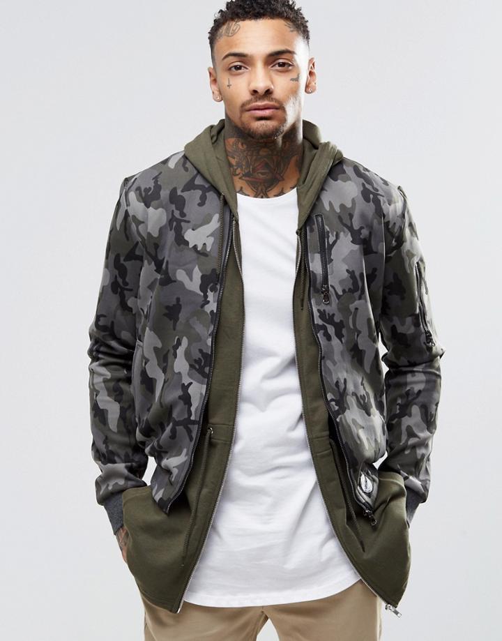 Sixth June Camo Bomber Jacket - Camo