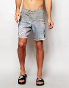 Quiksilver Cracked 18 Inch Boardshorts - Gray