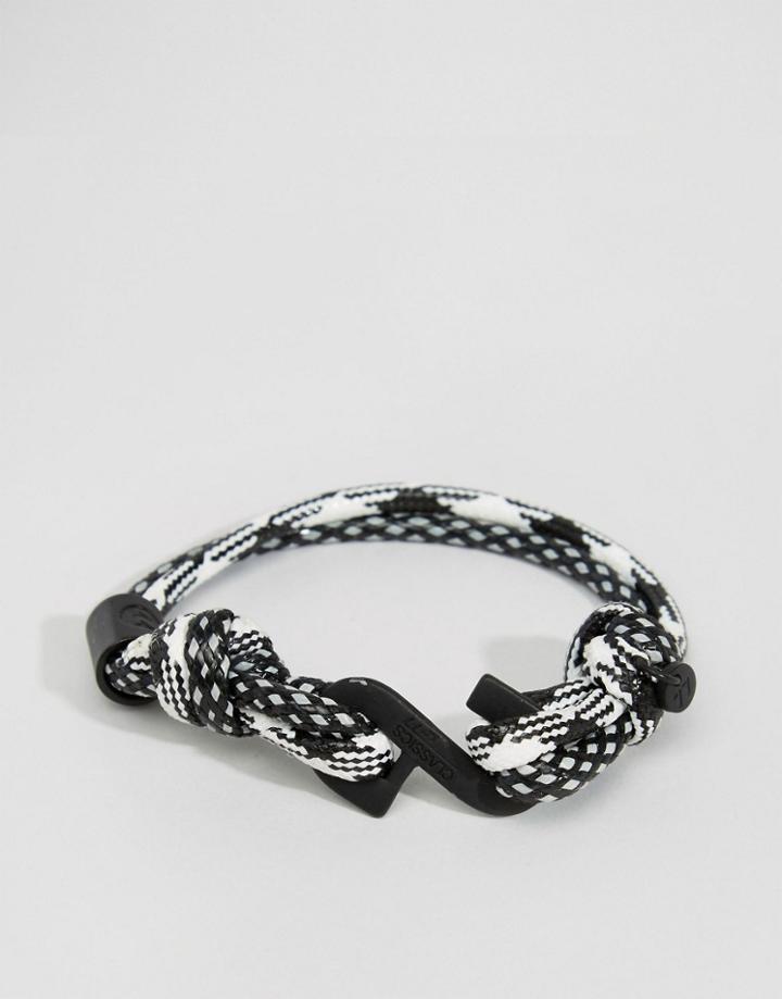 Classics 77 Rope Twist Bracelet - Black