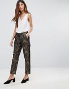 Vero Moda Jacquard Pants - Multi