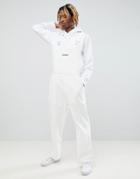Asos X Unknown London Cord Overalls With Side Stripes - White