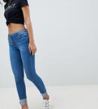 Parisian Tall Turn Up Jeans - Blue