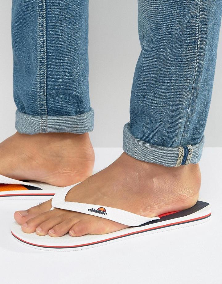 Ellesse Novano Flip Flops - White