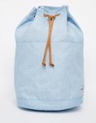 Herschel Supply Co Drawstring Backpack In Chambray Blue - Chambray 00931
