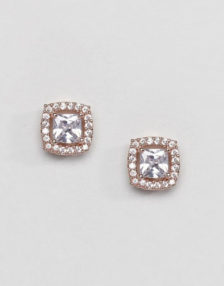 New Look Pastel Bling Stud Earrings - Gold