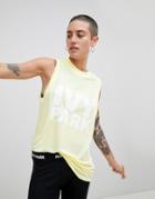 Ivy Park Logo Tank In Yellow - Yellow