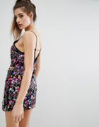 Prettylittlething Disco Sequin Cami Dress - Multi