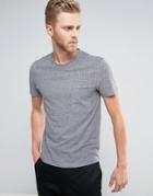 Selected Pique Tee - Gray