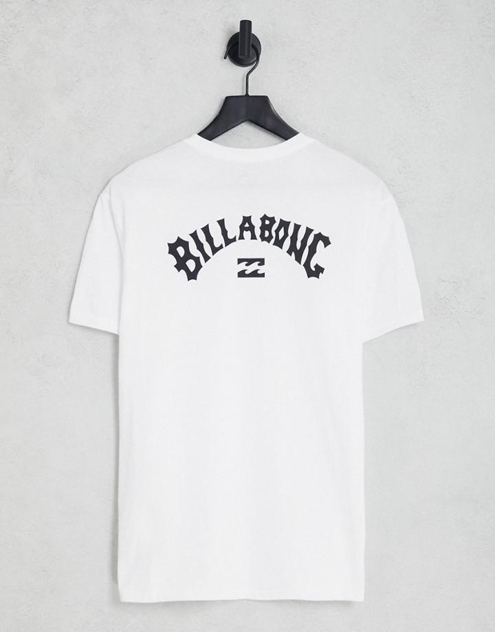Billabong Arch Wave T-shirt In White