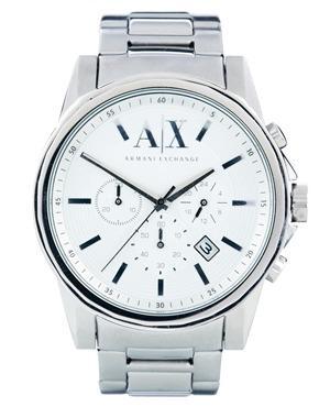 Armani Exchange Stainless Steel Watch Ax2058 - Silver