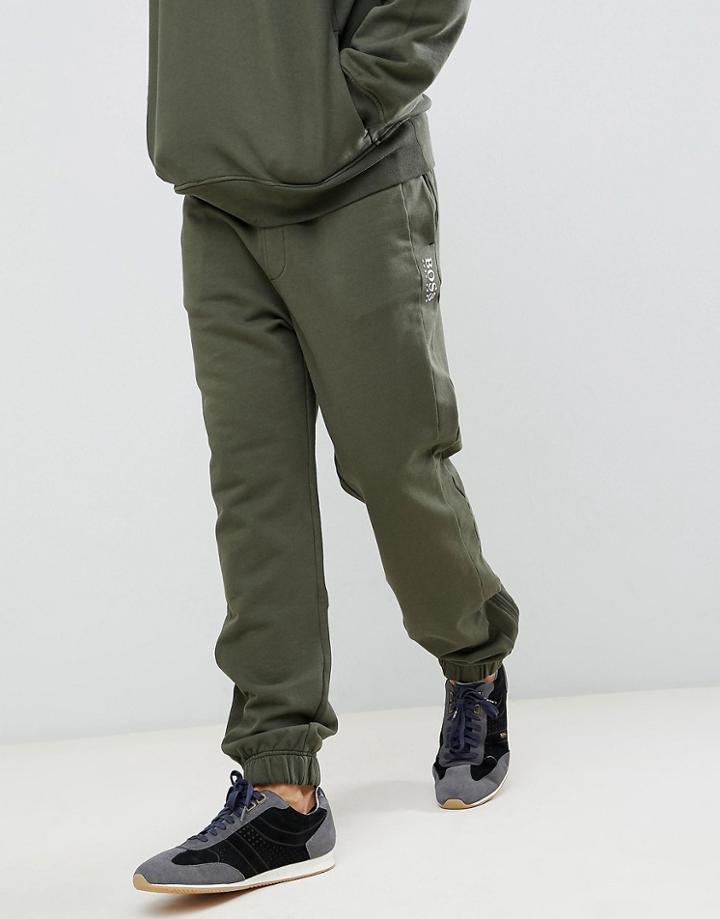 Boss Supersonic Jogger In Khaki - Green